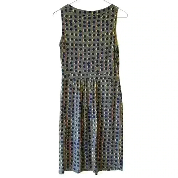 Boden Jersey Polka Dots Driftwood Sienna Dress Size 4R - Picture 7 of 11